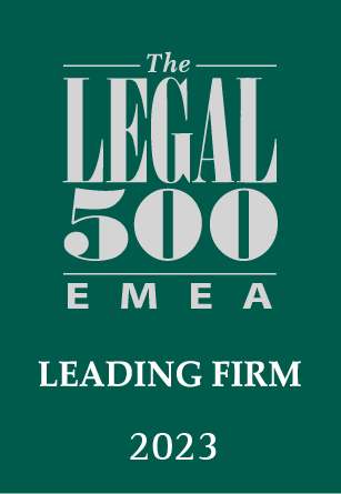 2023 | LEGAL 500 | Commercial, Corporate M&A – Tier 3